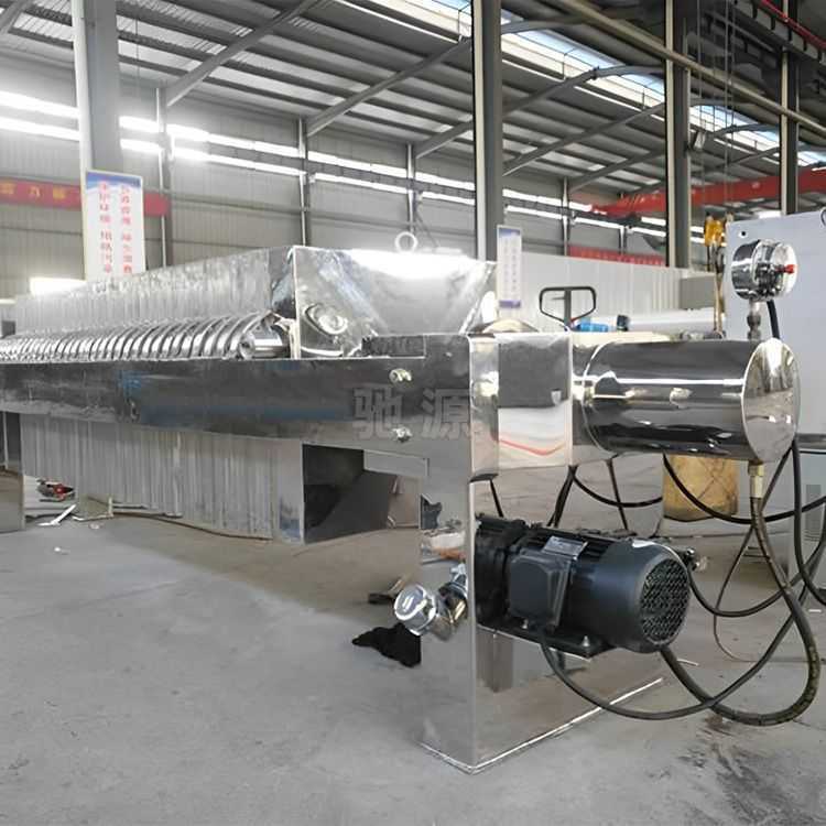 Stainless steel filter press