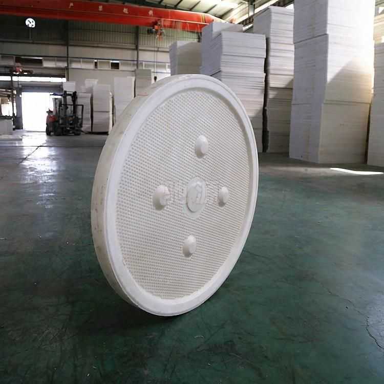 Round filter plates