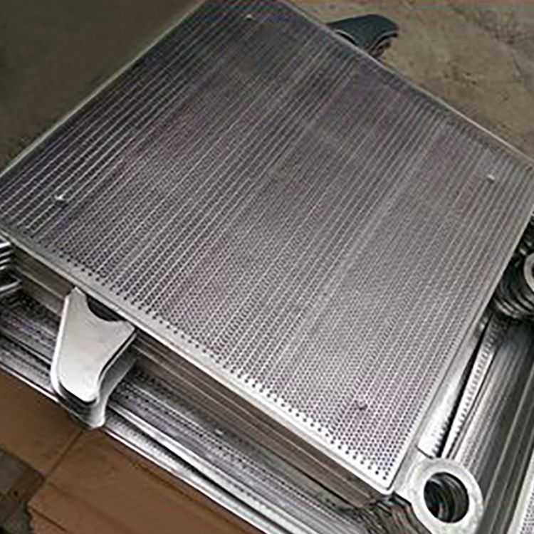 Aluminum alloy filter plate
