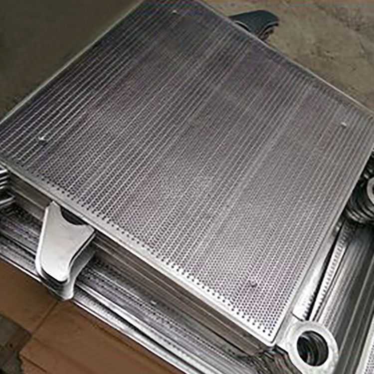 Aluminum alloy filter plate