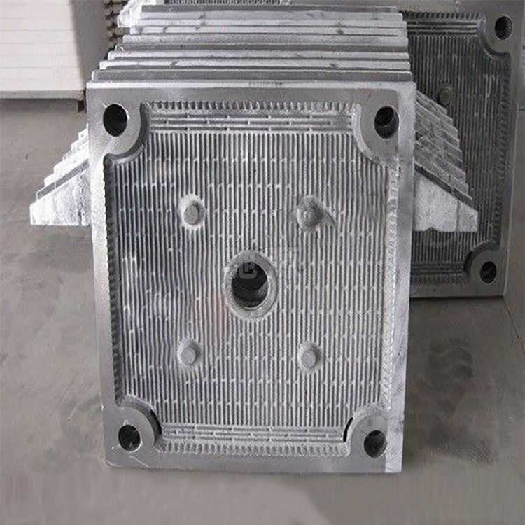 Cast iron filter plates