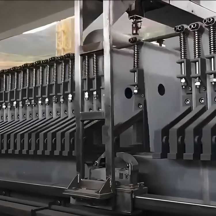 Dispositivo de descarga automática do filtro prensa
